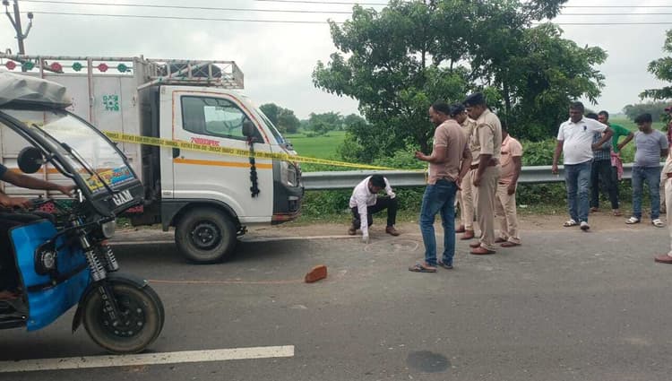 ट्रक की टक्कर से ऑटो चालक की मौत