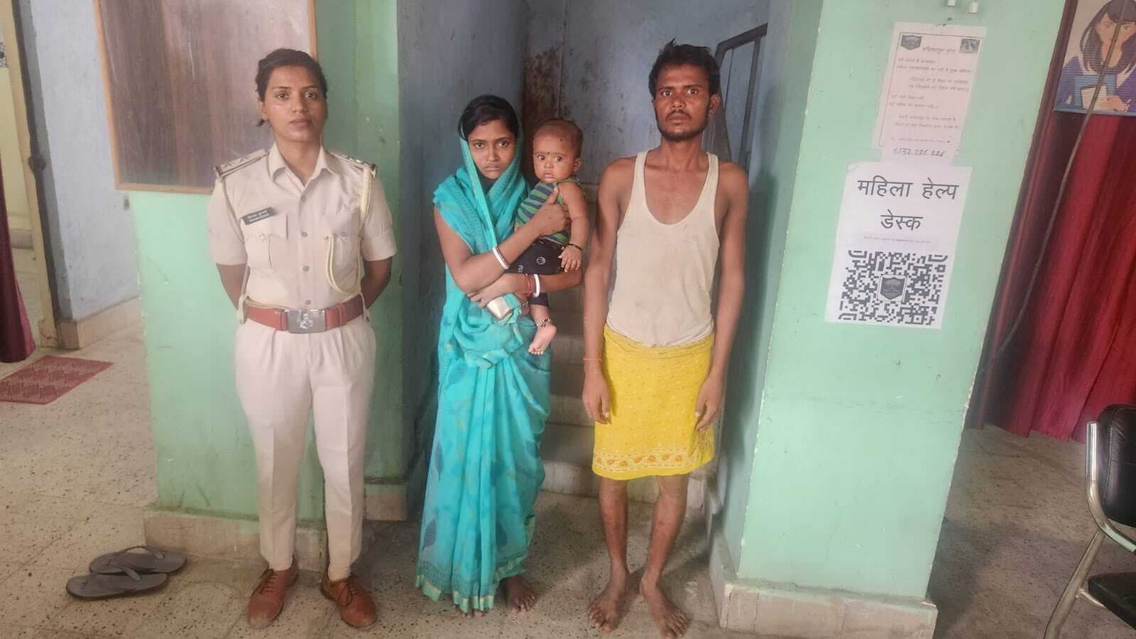 गायब दूधमुंहा बच्चा बरामद, आरोपित को जेल