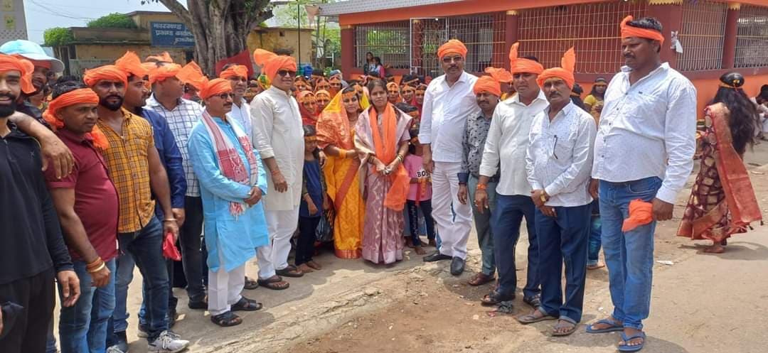 कटकमसांडी-कटकमदाग में जलयात्रा के साथ रुद्राभिषेक यज्ञ