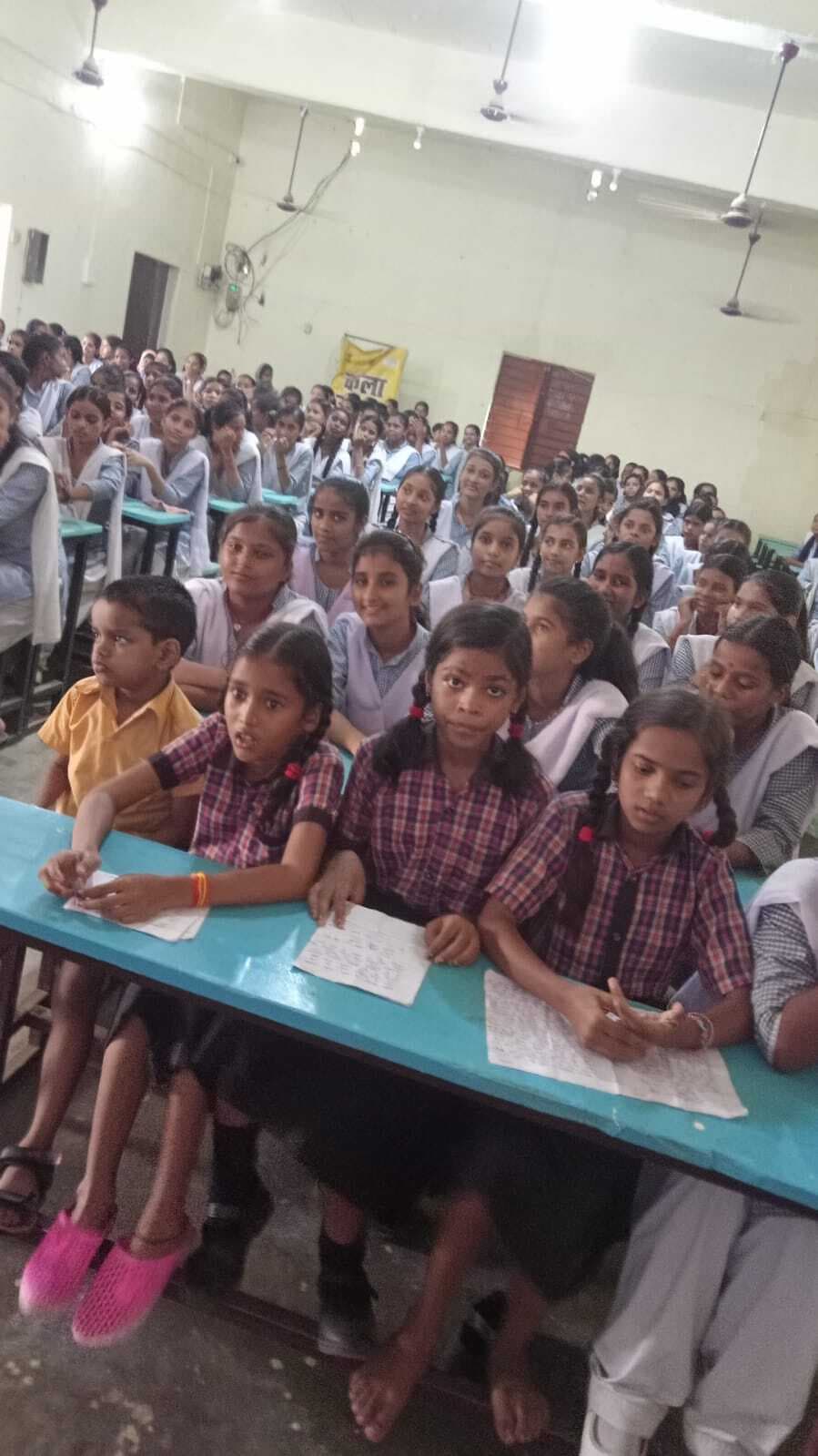 तुलसीदास जयंती पर भाषण प्रतियोगिता में वैष्णवी आयी प्रथम