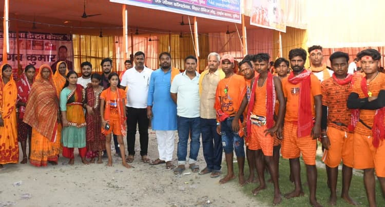 मधुबनी काली मंदिर में कांवरियों के लिए नि:शुल्क सेवा