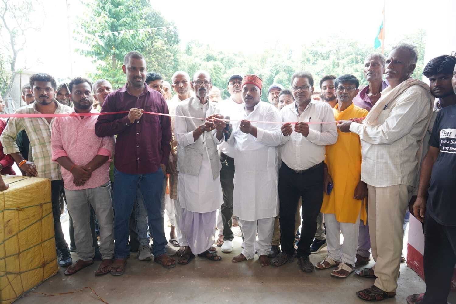 चांदपुर भंगहा पैक्स में जनसेवा केन्द्र का हुआ उदघाटन