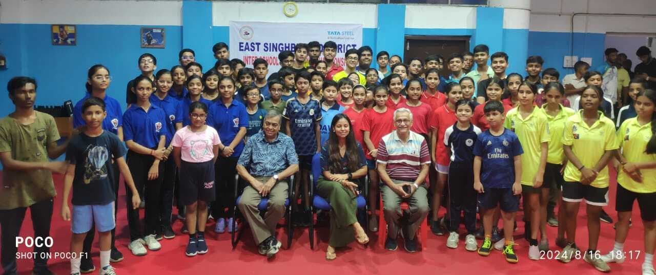 इंटर स्कूल टेबल टेनिस में डीएवी और जेएच तारापोर चैंपियन