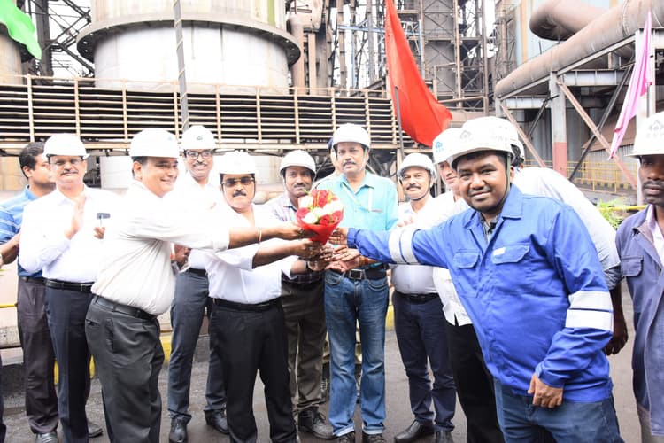 आरएसपी के बीएफ-1 ने दो दिनों में दो उच्चतम एकल दिवस हॉट मेटल उत्पादन का रिकॉर्ड बनाया