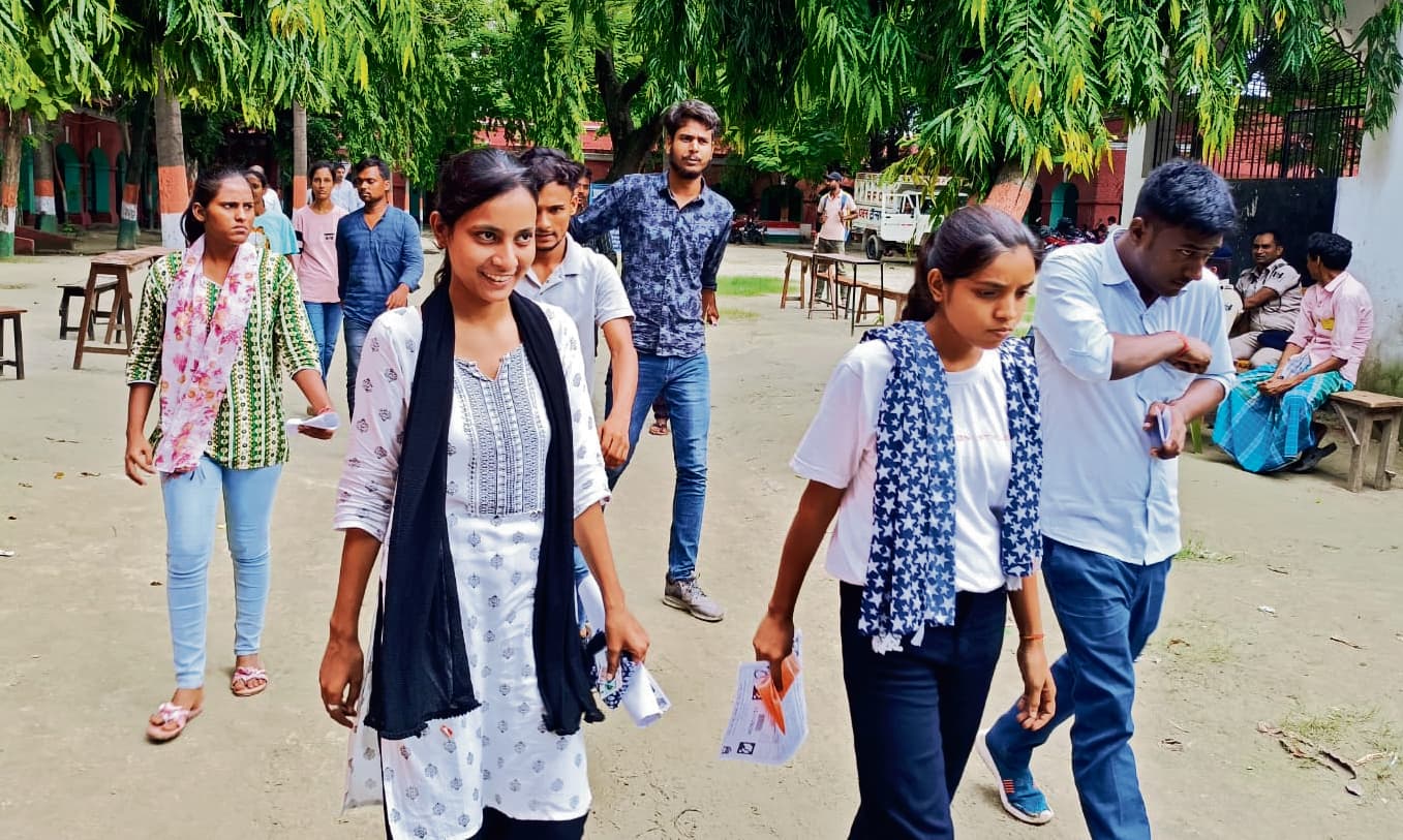 सिपाही भर्ती परीक्षा में शामिल नहीं हुए 2452 अभ्यर्थी