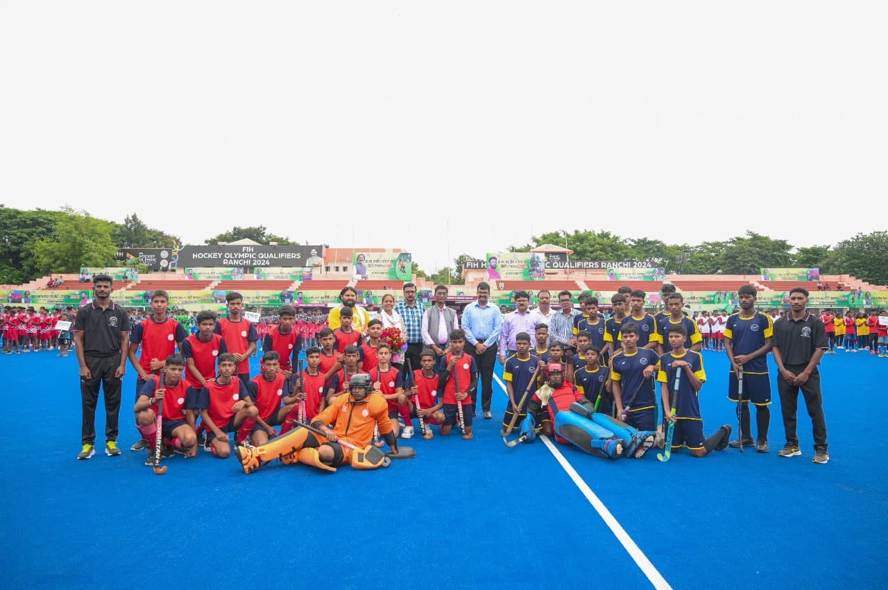 नेहरू कप हॉकी में रांची दो वर्गों में विजयी