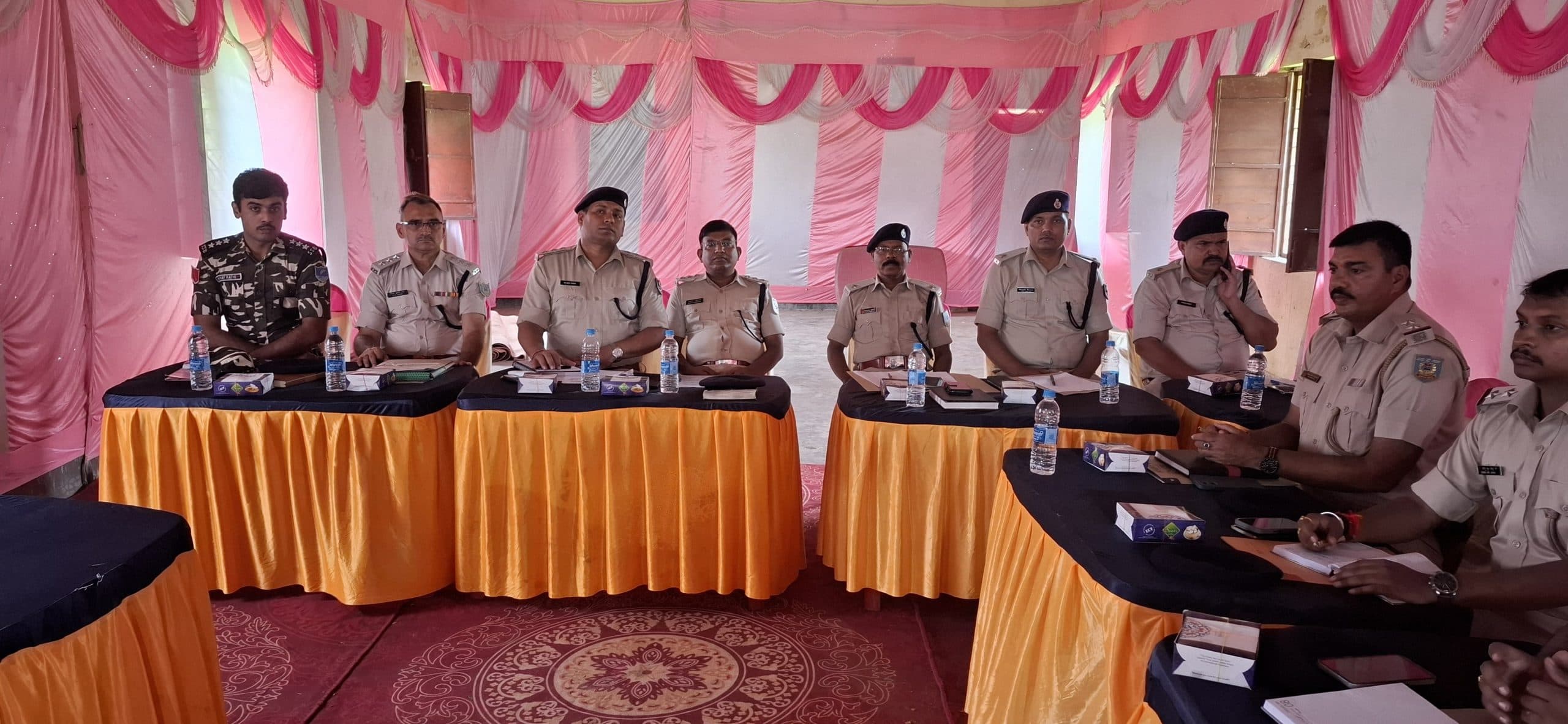 अंतरराज्यीय अनुमंडल स्तरीय पुलिस पदाधिकारियों की बैठक में कई निर्णय