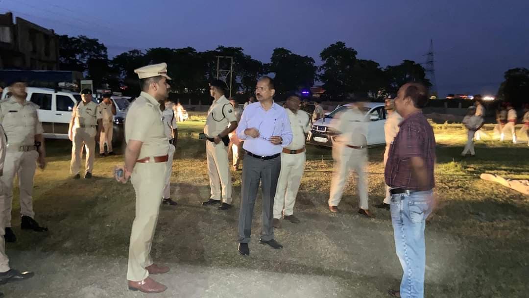 मौजाबाड़ी स्थित निर्माणाधीन पुलिस लाइन का डीजी ने लिया जायजा, जवानों ने उन्हें दिया गार्ड ऑफ़ ऑनर