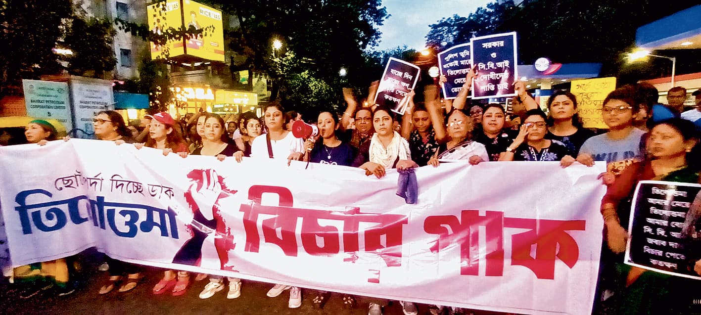 छोटे पर्दे के कलाकार भी उतरे सड़क पर, मांगा इंसाफ