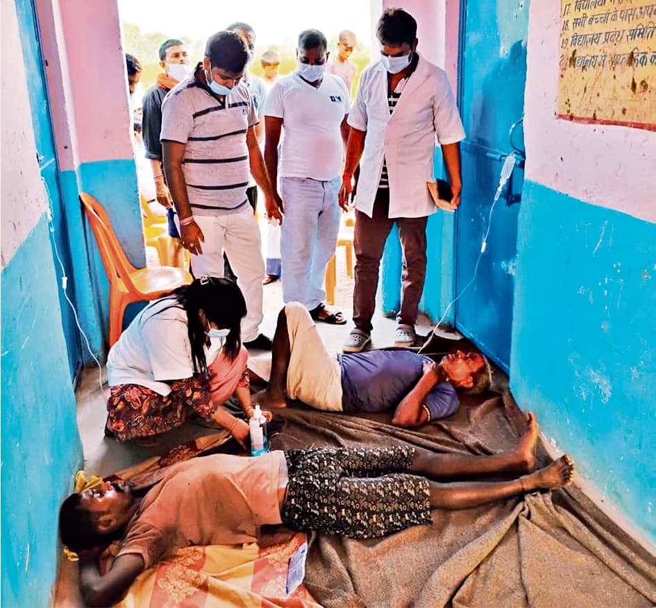 कोचस में डायरिया से 40 से अधिक लोग आक्रांत