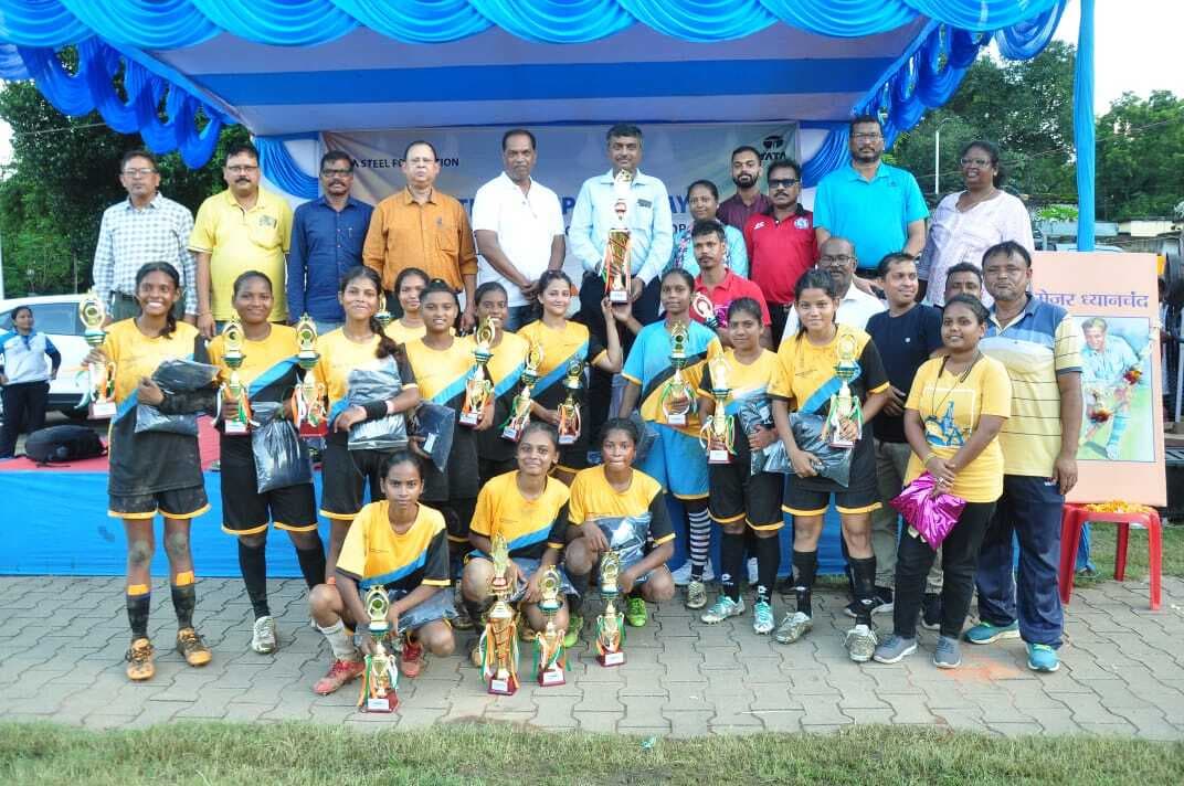 महिला फुटबॉल में काशीडीह सेंटर चैंपियन