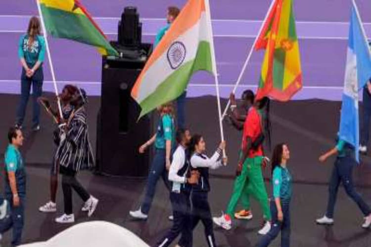 Paris Olympics 2024 का समापन, मनु-श्रीजेश ने थामा तिरंगा