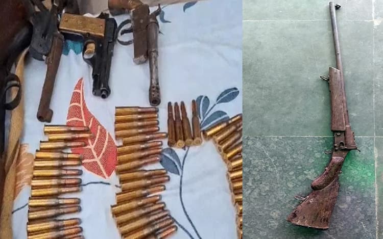 बिहार में हथियार के काले खेल में महिलाएं भी ले रहीं हिस्सा, मास्केट रखकर दहशत फैलाने वाली लेडी भी धरायी