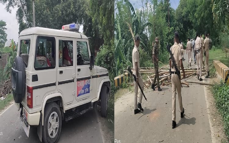 Bihar: भागलपुर के नवगछिया में प्रशासन की टीम पर पथराव, बाढ़ के संकट के बीच बंद पुलिया को खुलवाने गए थे अधिकारी
