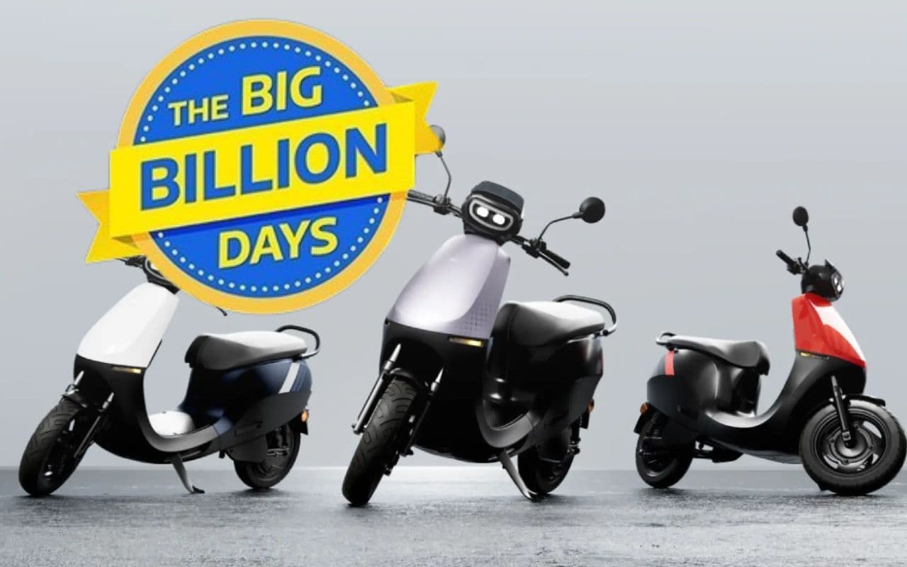 Flipkart Big Billion Days Sale में खरीदें Ola S1 X, 10 हजार रुपये तक की छूट पाएं Flipkart Big Billion Days Sale में खरीदें Ola S1 X, 10 हजार रुपये तक की छूट पाएं