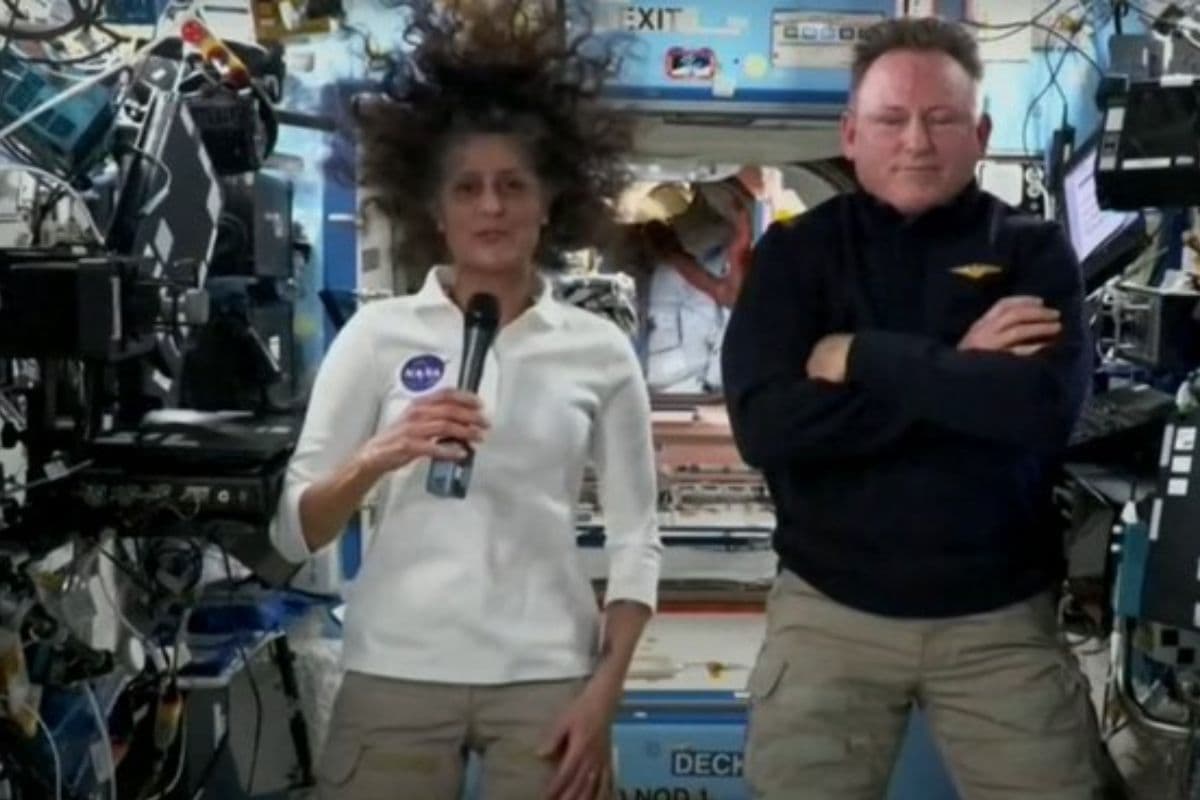 सुनीता विलियम्स ने 400 KM दूर अंतरिक्ष से की प्रेस कॉन्फ्रेंस, बोली- इस पेशे में….