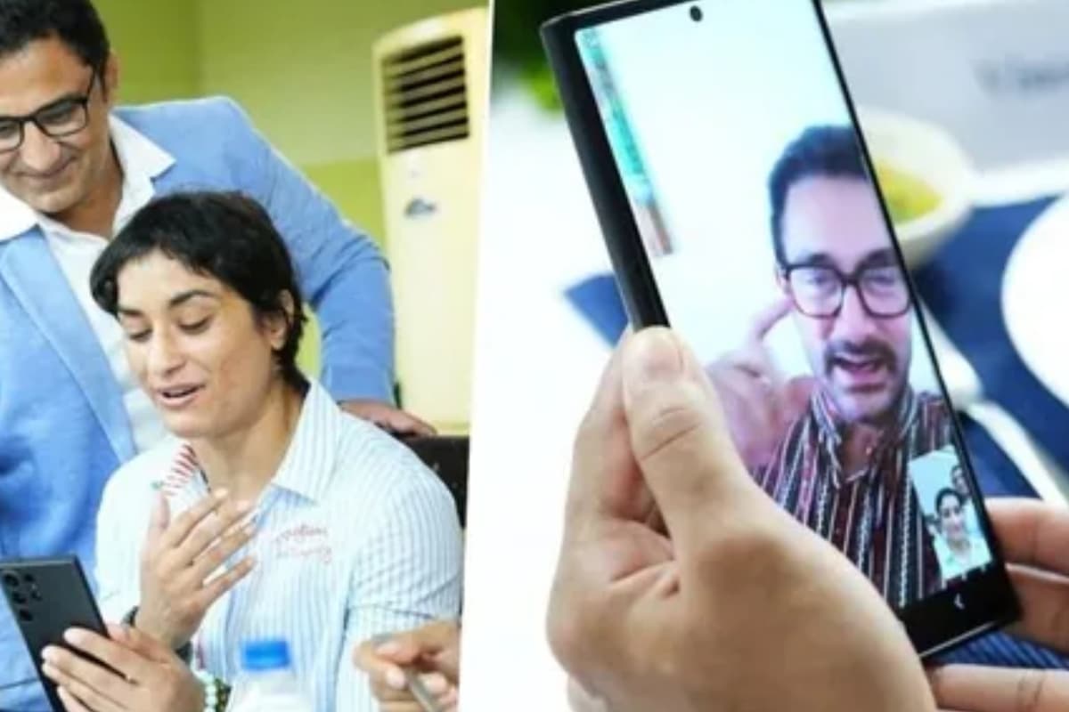 Aamir Khan और विनेश फोगाट की तसवीर देख फैंस पूछने लगे ये सवाल, बोले- लगता है दंगल 2…