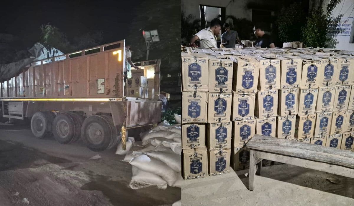 aurangabad liquor news | Bihar liquor News Truck loaded with foreign liquor caught in Aurangabad, Bihar aurangabad liquor news | Bihar liquor News Truck loaded with foreign liquor caught in Aurangabad, Bihar