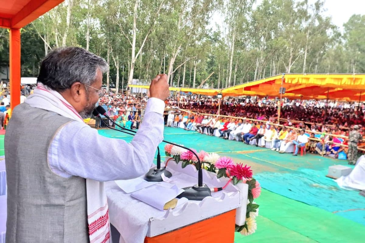 babulal marandi bjp parivartan yatra gumla jharkhand politics news babulal marandi bjp parivartan yatra gumla jharkhand politics news