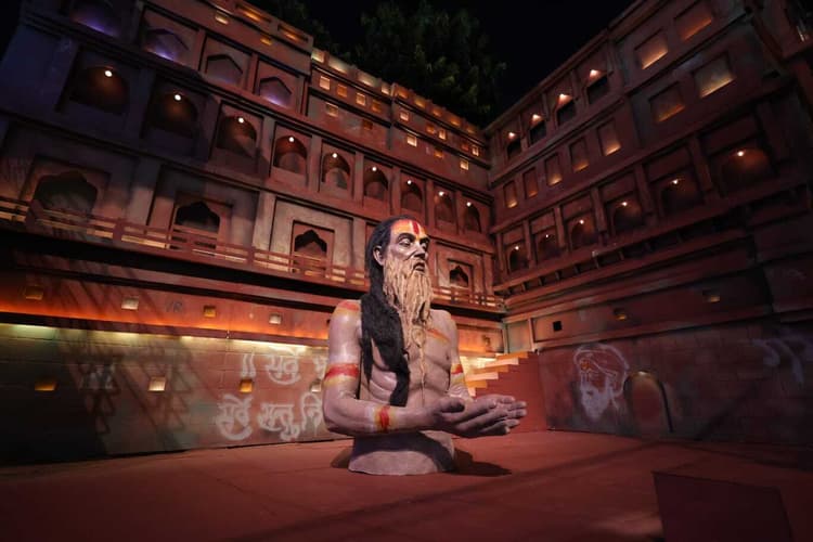 DURGA PUJA RANCHI : मेन रोड में दिखेगा काशी विश्वनाथ के दशाश्वमेध घाट का भव्य दृश्य