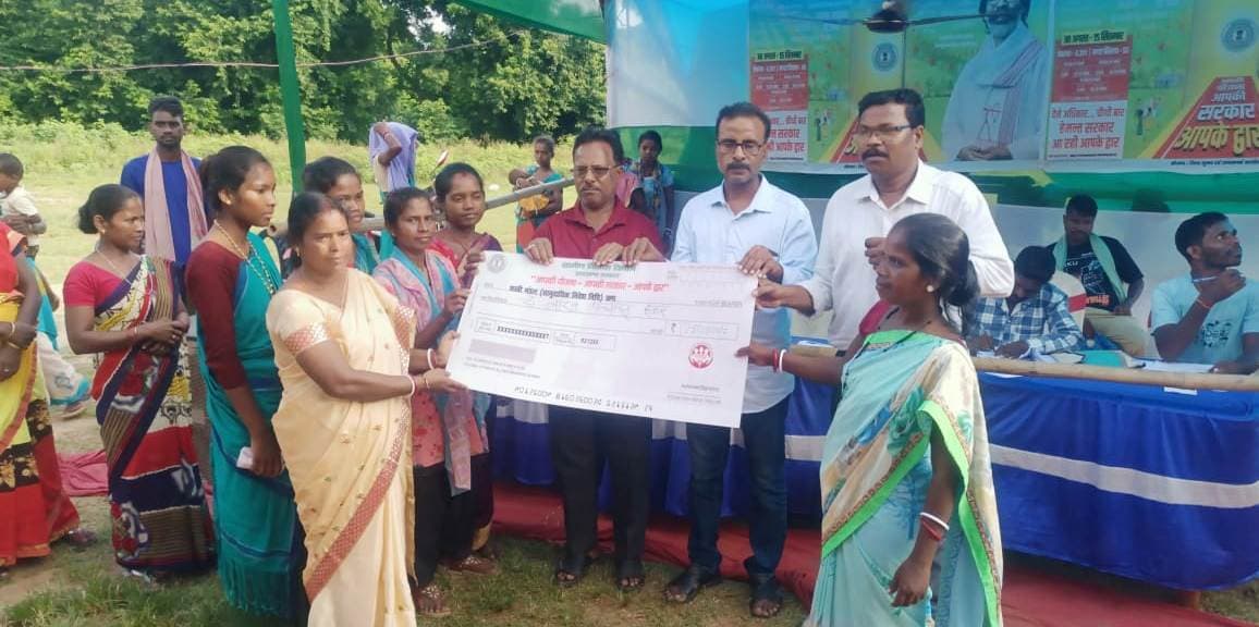 जिप उपाध्यक्ष ने लाभुकों के बीच बांटी परिसंपत्ति