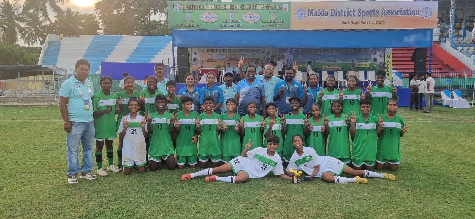 Football : झारखंड ने महाराष्ट्र को 4-0 से हराया