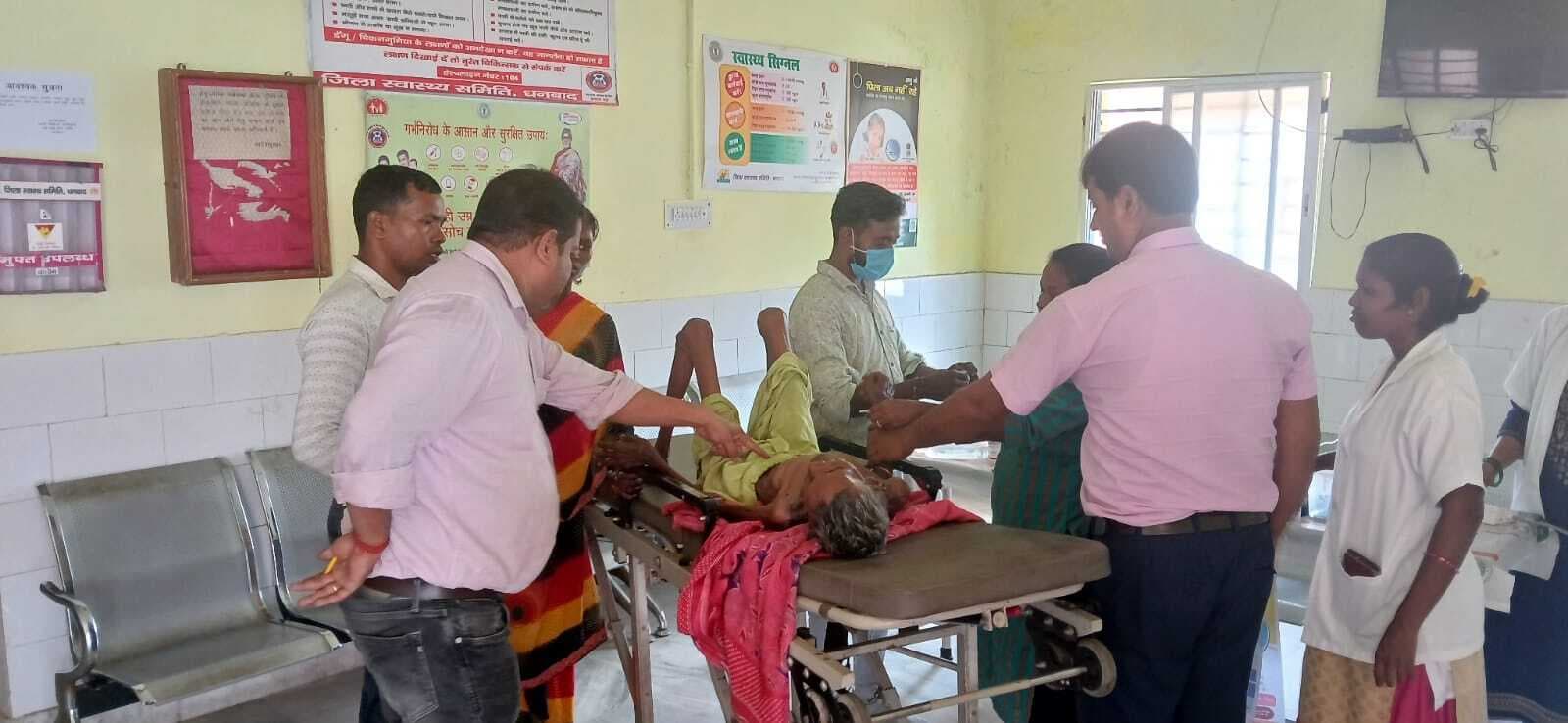 खेसमी के 12 लोग डायरिया से पीड़ित, दो रेफर