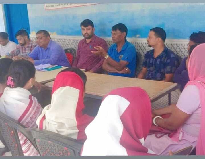 जिले के सभी ग्रामीण स्वास्थ्य, स्वच्छता एवं पोषण समिति की बैठक आयोजित