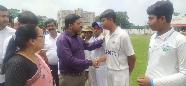 जिला स्तरीय विद्यालय खेल प्रतियोगिता के दूसरे दिन बच्चों ने किया उत्कृष्ट प्रदशर्न