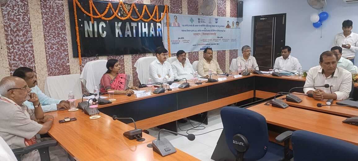 सीएम व केंद्रीय स्वास्थ्य मंत्री ने जिले के 16 स्वास्थ्य केंद्रों का किया उद्घाटन