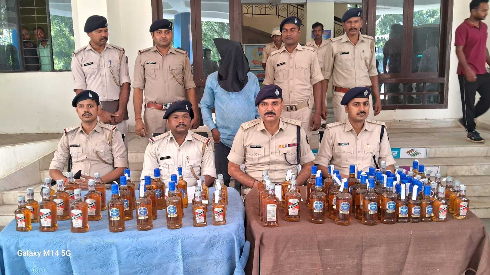 जयनगर के प्रतापपुर में अवैध मिनी शराब फैक्ट्री का उदभेदन, एक गिरफ्तार