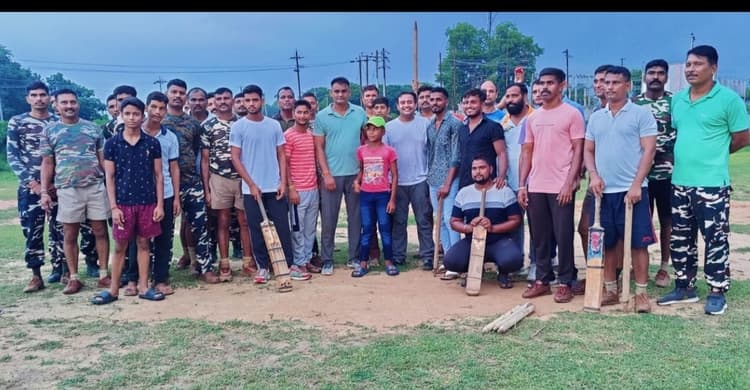 Jamui News : एसएसबी ने 17 रनों से थम्हन टीम को हराया