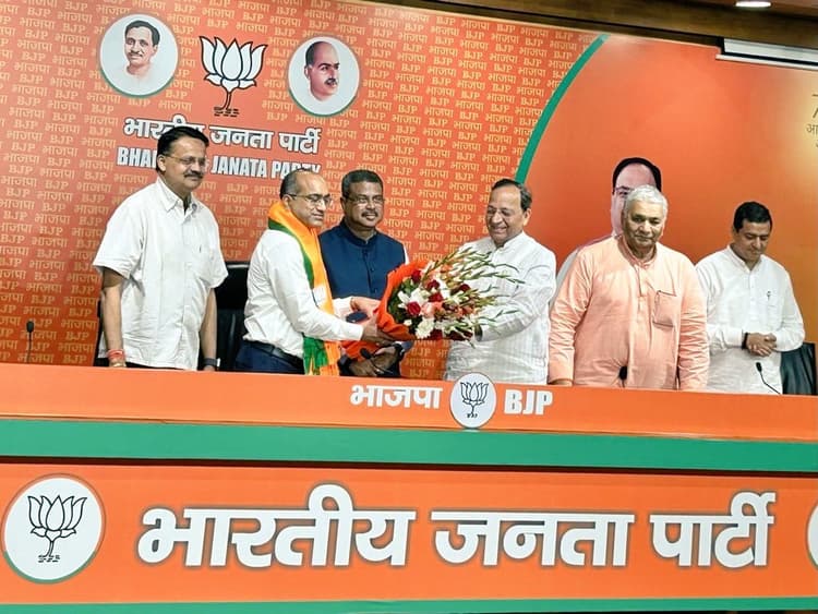 Odisha News: बीजद से निष्कासन और राज्यसभा की सदस्यता से इस्तीफा देने के बाद भाजपा में शामिल हुए सुजीत कुमार