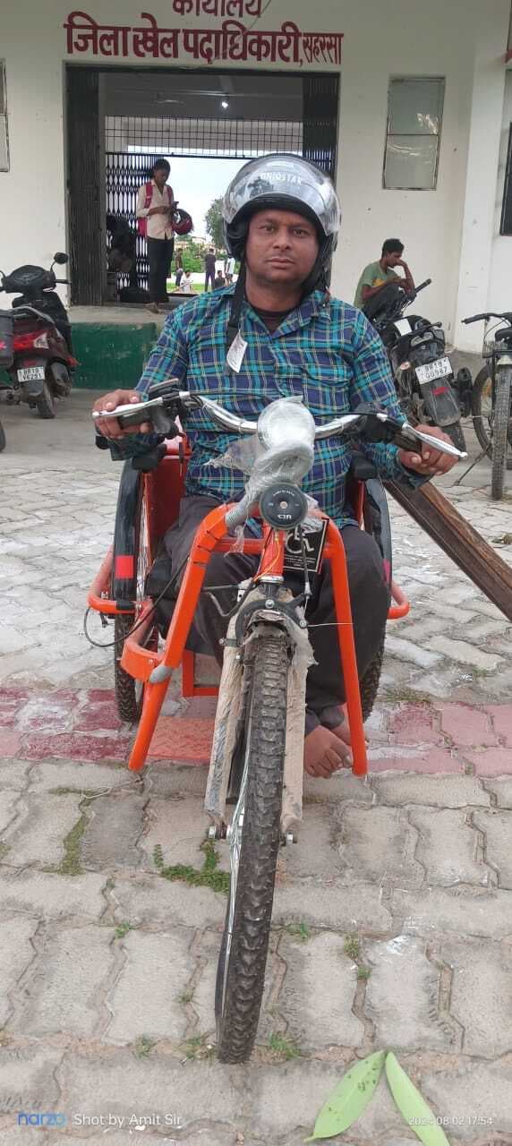 अब तक कुल 251 दिव्यांजनों को बैट्री चलित ट्राइसाइकिल से किया गया है आच्छादित