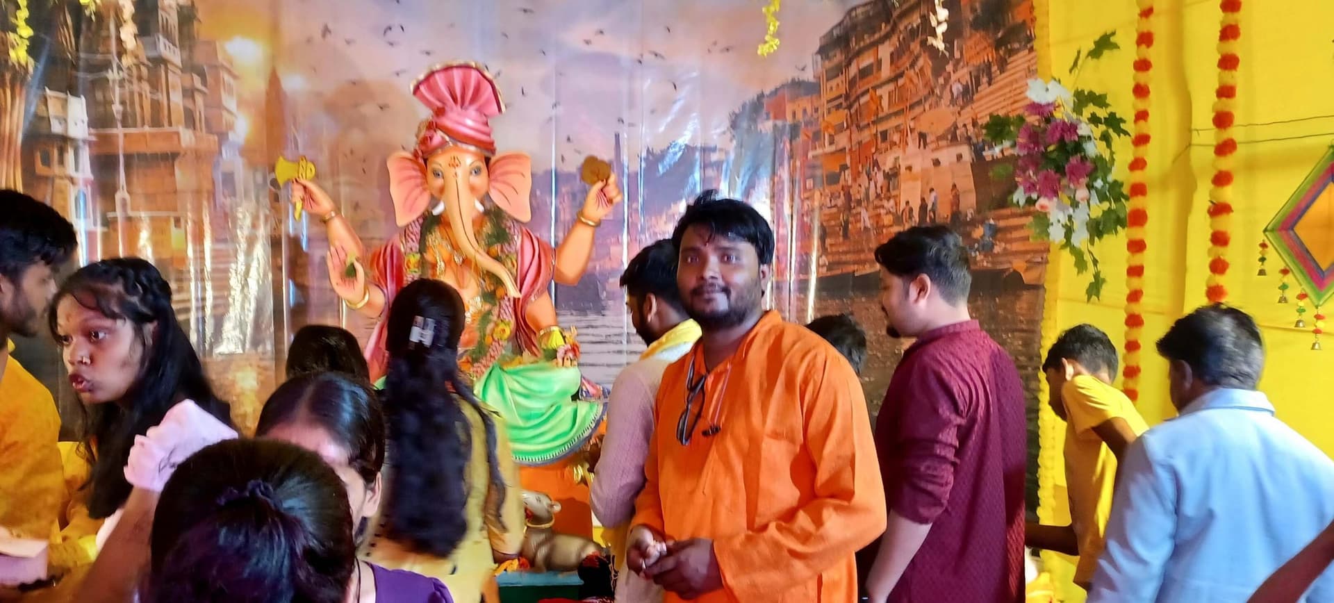 रजीगंज में पांच दिवसीय गणपति महोत्सव शुरू