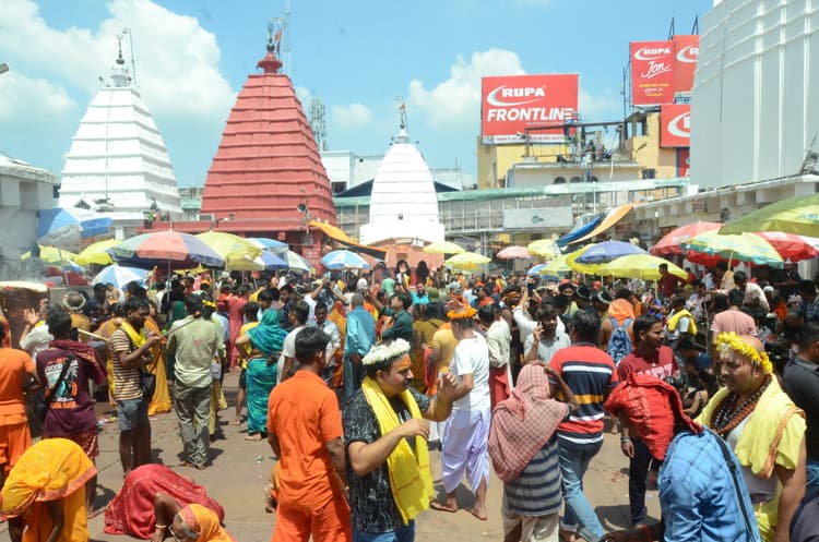 विनायक चतुर्थी पर बाबा मंदिर में 40 हजार भक्तों ने की पूजा