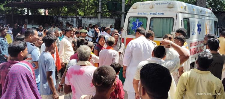 सरौनी गांव में बाइक की टक्कर से वृद्ध की हुई मौत