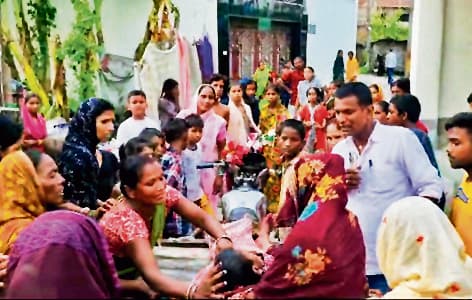 HAJIPUR NEWS : इ-रिक्शा की ठोकर से बच्चे की मौत