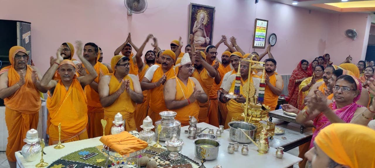 जैन श्रद्धालुओं ने उत्तम मार्दव धर्म का किया पालन