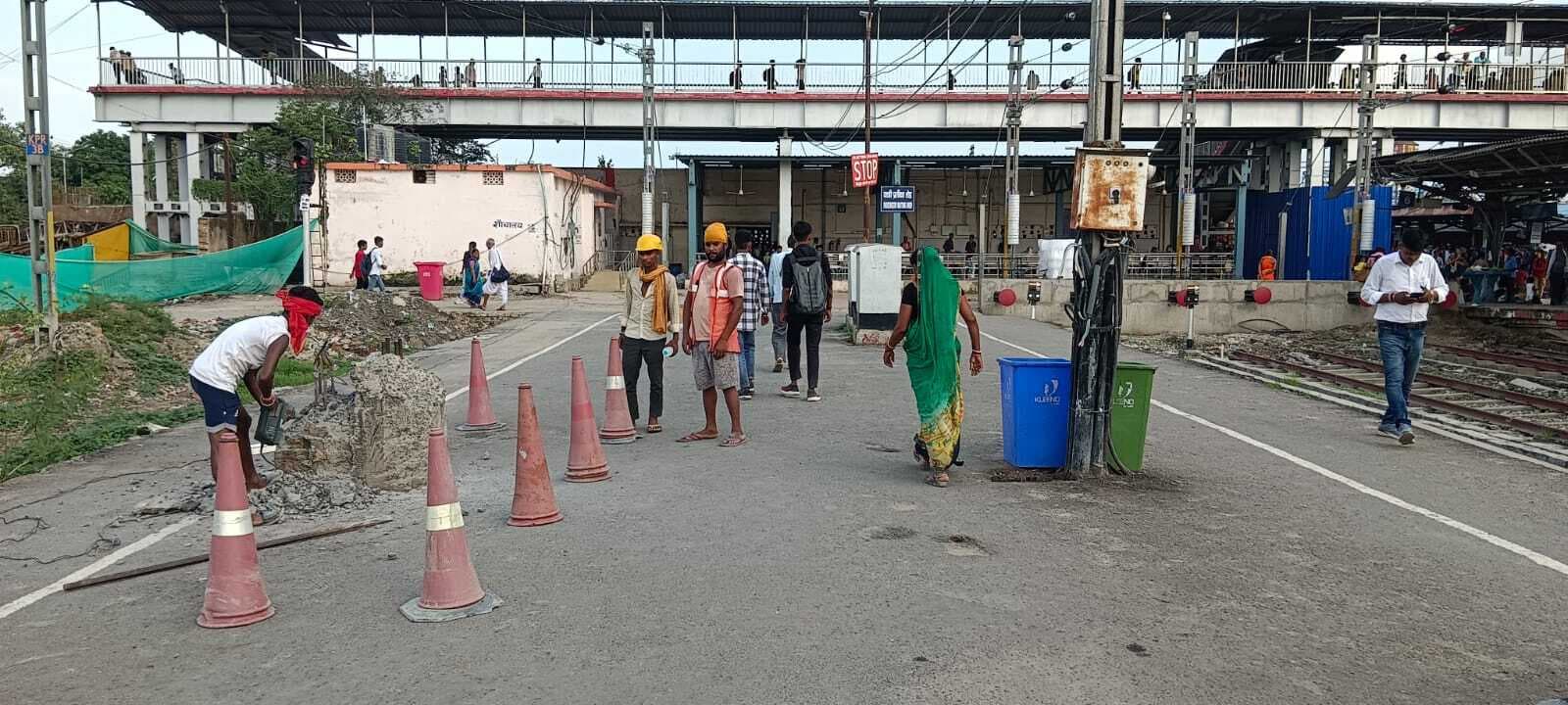 जंक्शन पर 26 से प्लेटफॉर्म 7 व 8 रहेगा बंद