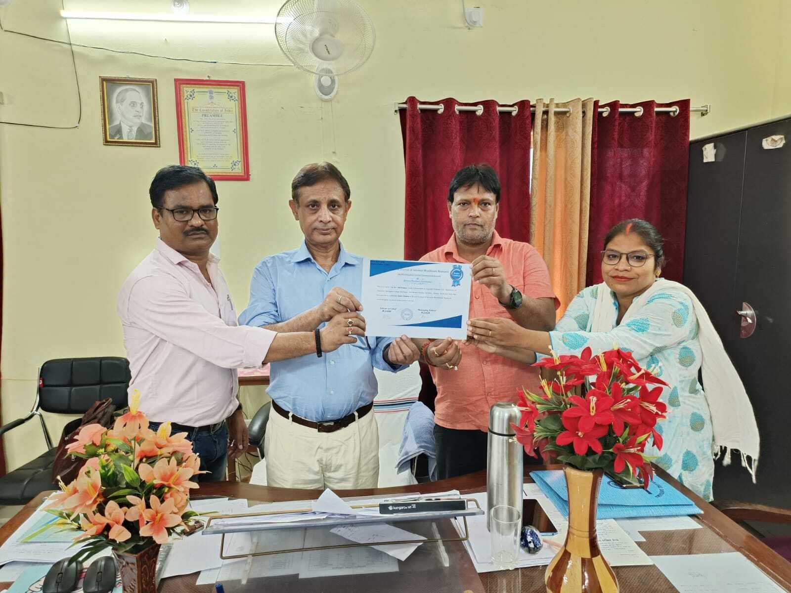 ओके : डॉ अनिल बने रिसर्च सलाहकार बोर्ड के सदस्य