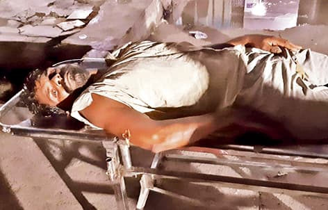 hajipur news. महिला के साथ छेड़खानी में मारपीट, चार घायल