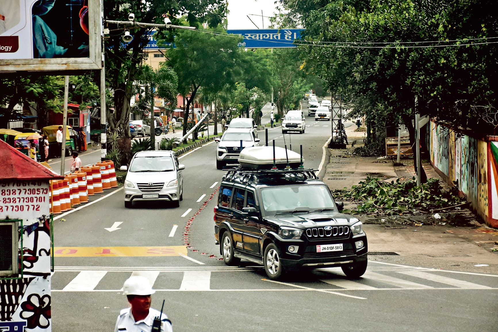 city news : जमशेदपुर से चांडिल तक 15 मिनट में सुरक्षा व्यवस्था की पुख्ता