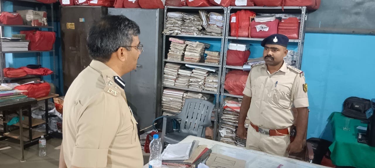 मॉर्निंग गश्ती दल की मुश्तैदी जांचने को निकले एसएसपी
