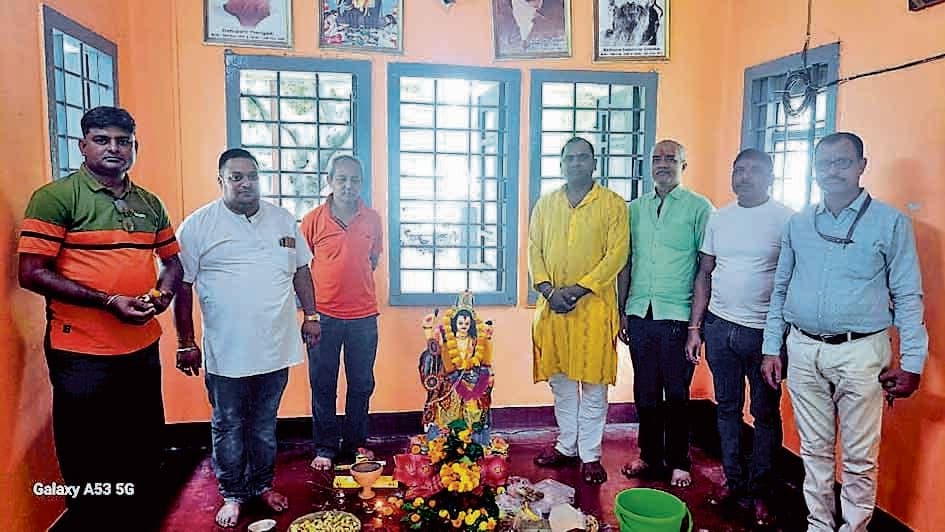 विश्वकर्मा पूजा को भारतीय मजदूर संघ ने मनाया श्रमिक दिवस