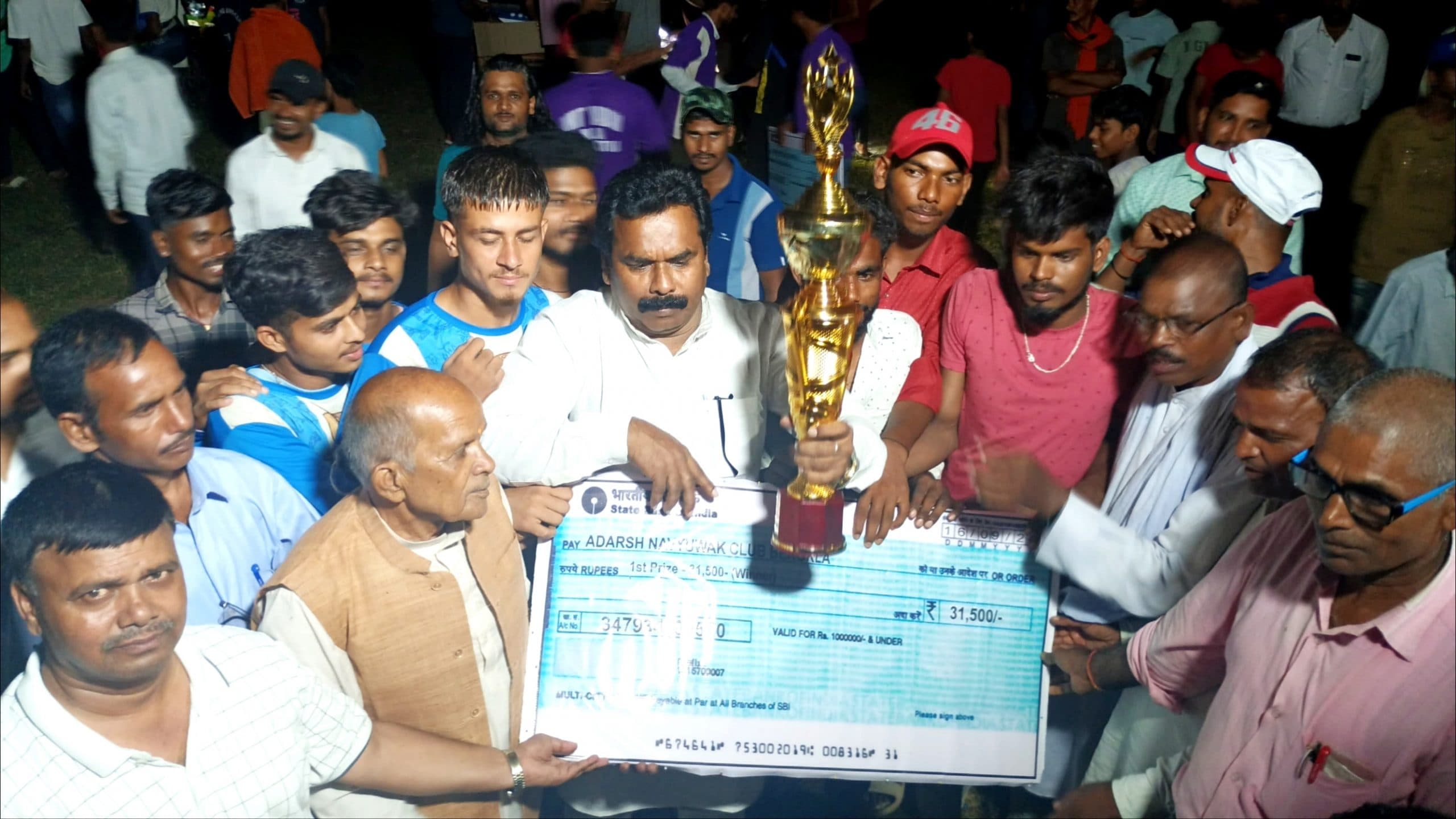 फुटबॉल टूर्नामेंट के खिताब पर बरही ने जमाया कब्जा