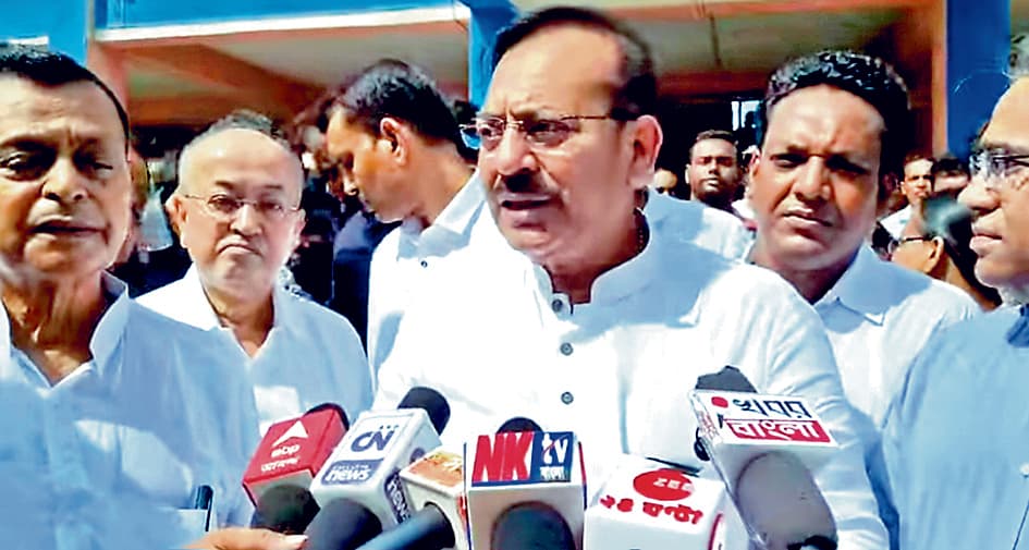 बाढ़ प्रभावित इलाकों का मंत्रियों ने लिया जायजा