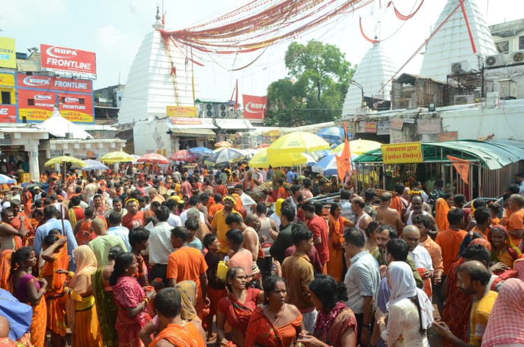 अढ़इया मेला का समापन, अंतिम दिन 70 हजार कांवरियों ने चढ़ाया जल