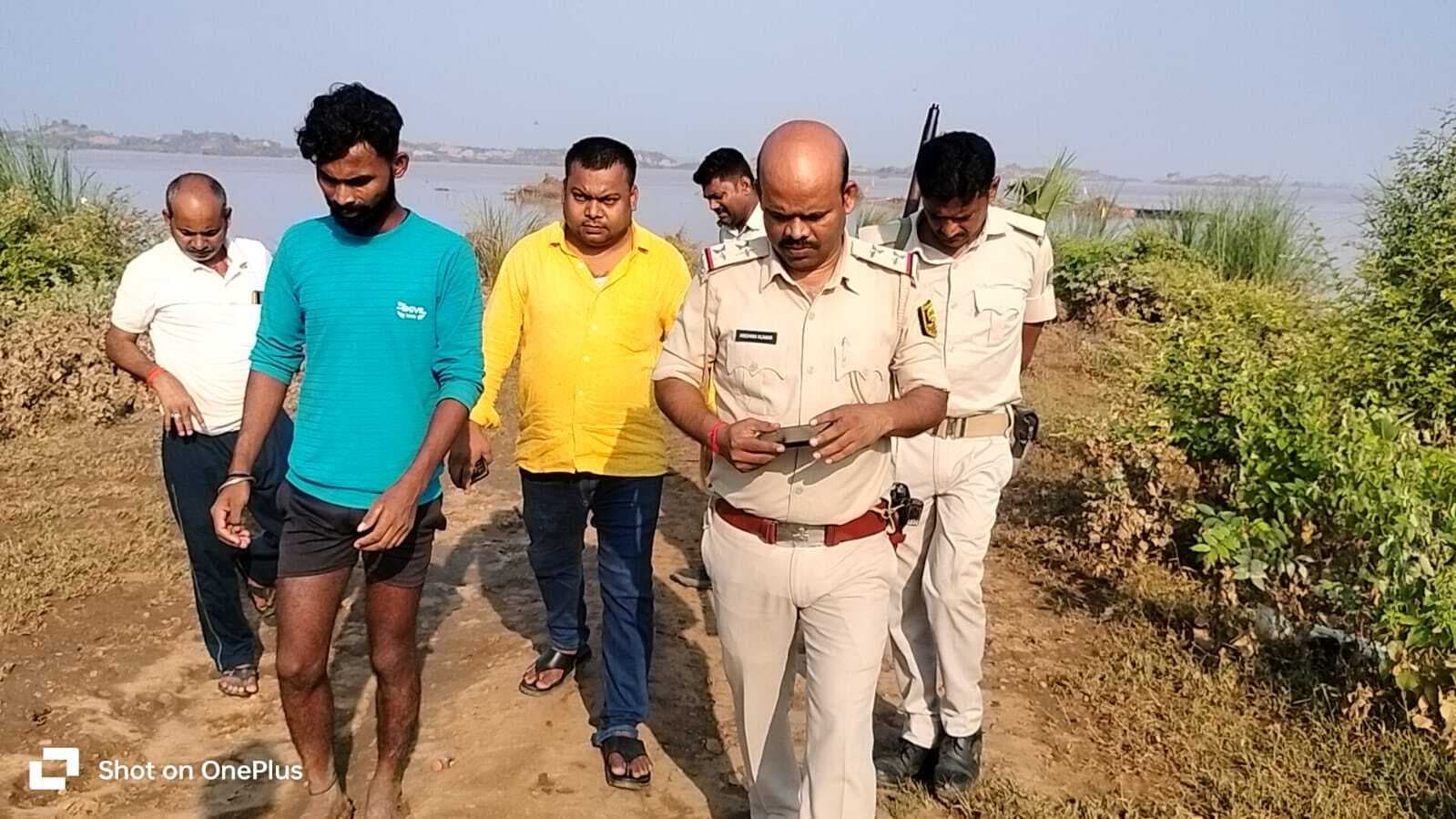 बालू माफियाओं ने मछली पकड़ने गये युवक की गोली मार की हत्या