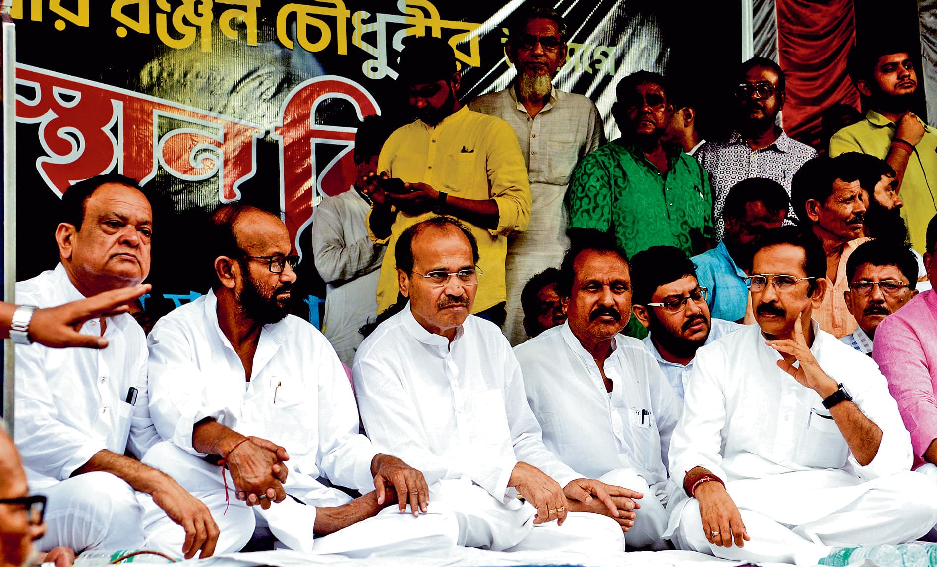 आरजी कर कांड में न्याय की मांग को लेकर कांग्रेस का दो दिवसीय धरना